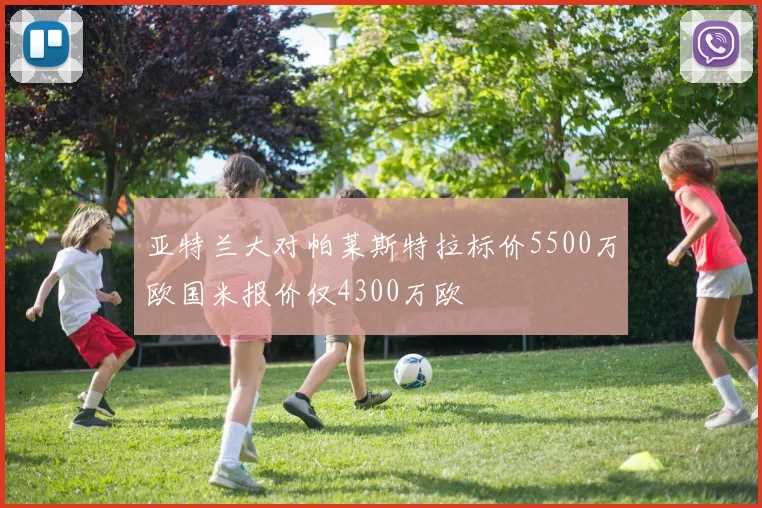 亚特兰大对帕莱斯特拉标价5500万欧国米报价仅4300万欧